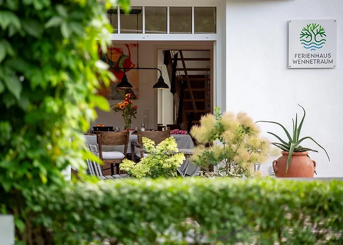 בית נופש Wennetraum Mit Sauna *